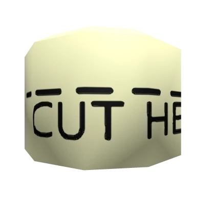 Cut here! Neck tattoo 3.0