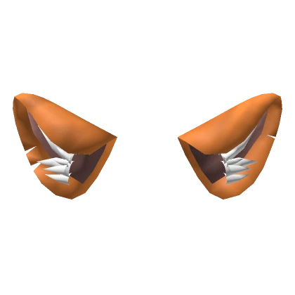 Simple Cat/Fox Ears Orange