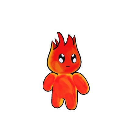 Cute Fire Boy (Neon)