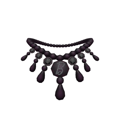Barbie Black Jewel Necklace