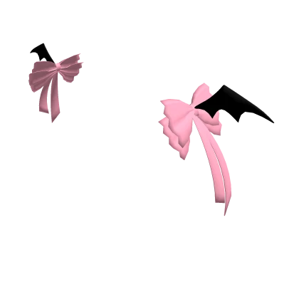 Bat Ribbon Pink