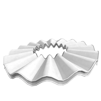 Ruffled Clown Collar (Pure) [Halloween]