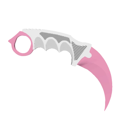 Waist karambit pink