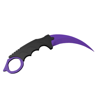 Mouth Karambit Purple