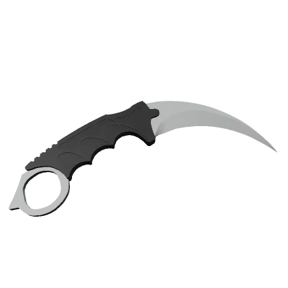 Mouth Karambit Silver