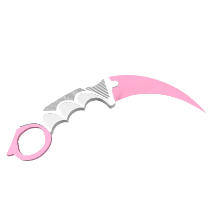 Mouth Karambit Pink