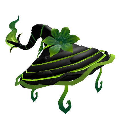 Halloween Witch Hat (Green)