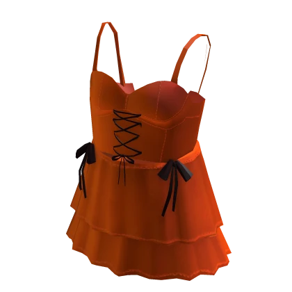 Ballerina corset dress with bows - Halloween