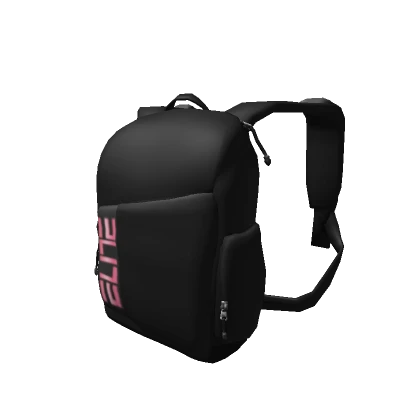 [1.0] ELITE BLACK AND PINK ATHLETIC BACKPACK