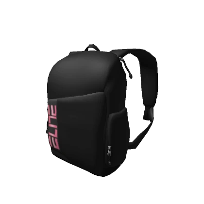 [3.0] ELITE BLACK AND PINK ATHLETIC BACKPACK