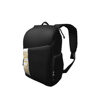 [3.0] ELITE BLACK AND GOLD ATHLETIC BACKPACK