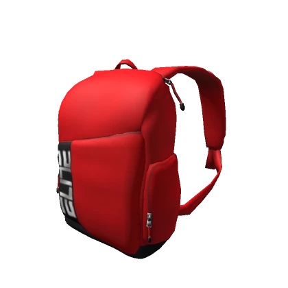 [4.0 BOY] ELITE RED ATHLETIC BACKPACK