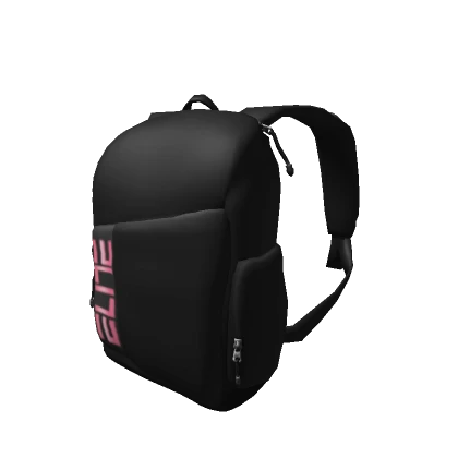 [4.0 BOY] ELITE BLACK AND PINK ATHLETIC BACKPACK