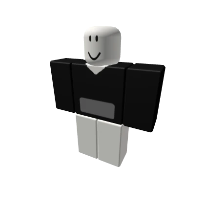 Black Space Alien Top