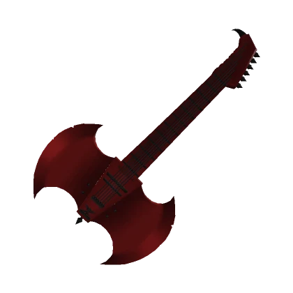 Vampire's Battle Axe Guitar