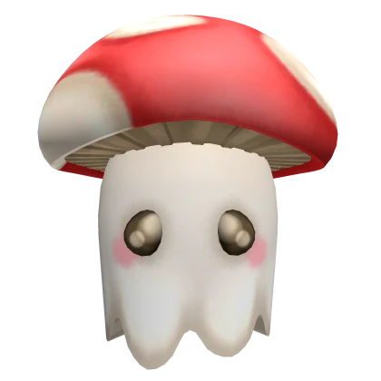 Mushroom Ghost - Red