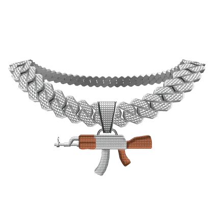 Iced AK-47 Chain