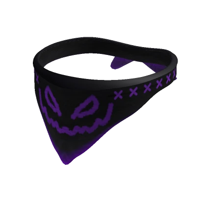 Dark Pumpkin Bandana