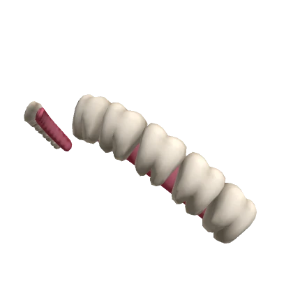 Creepy Core Teeth Hairclip