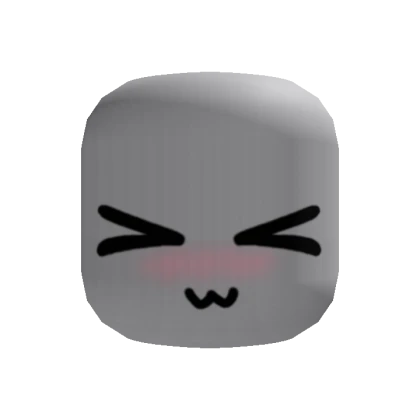 cute silly happy blush face