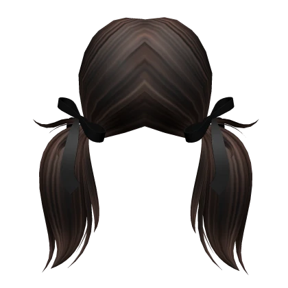 Dark Brown Orphan Pigtails