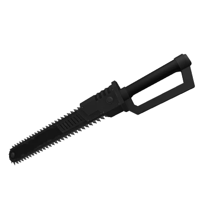 Black Chainsaw Sword