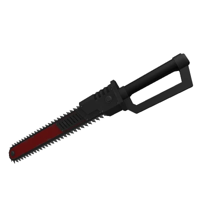 Red Chainsaw Sword