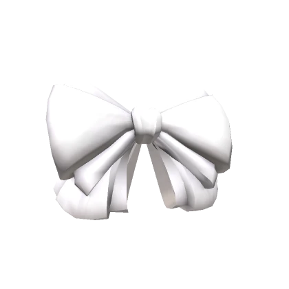 Cute White Hairbow