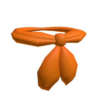 Simple Orange Scarf