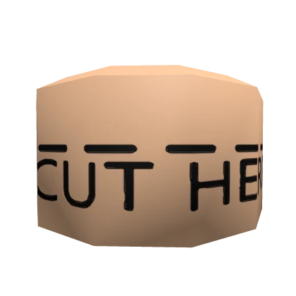 Cut here! Neck tattoo 1.0