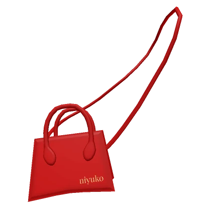 N. Hand Bag in Red 