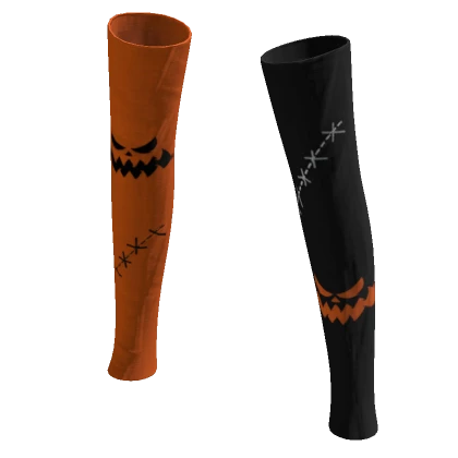 Spooky Halloween Leg Warmers