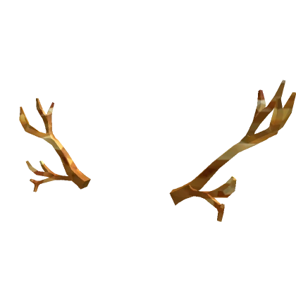 Gold Small Antlers