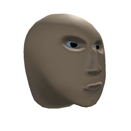 Meme Stonks Man Head