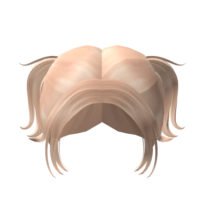 Blonde Cutecore Mini Pigtails 