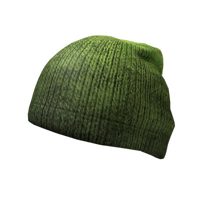 ACID WASH BEANIE -- GREEN
