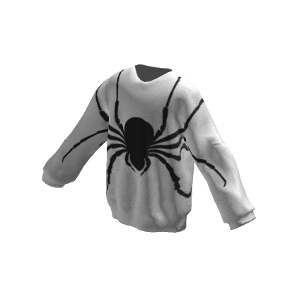 Halloween Spider Sweater White 🕷️