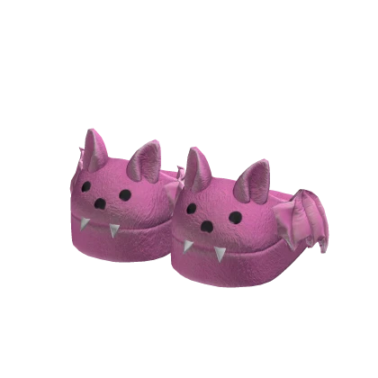 Bat Slippers Pink 3.0