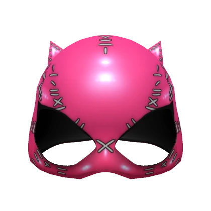 Cat Gal Mask Pink