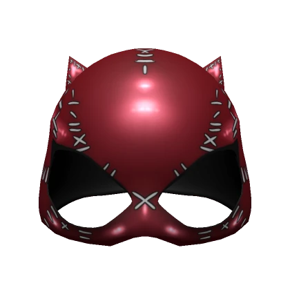 Cat Gal Mask Red