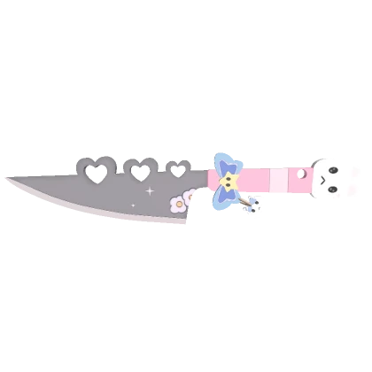 ɞ | (mouth) kawaii hearts knife