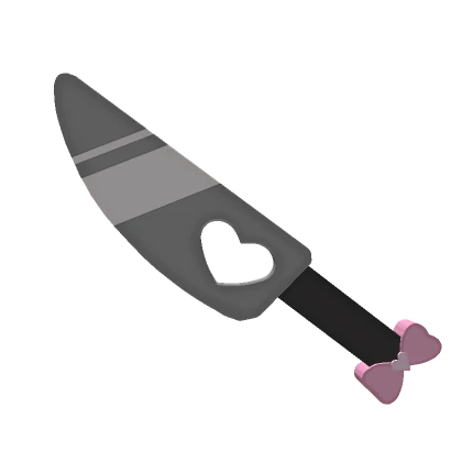 ɞ | (waist) kawaii heart bow knife