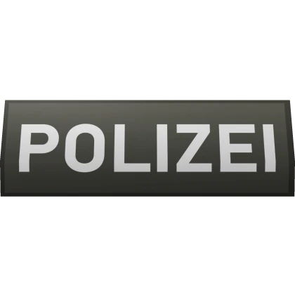 German SEK Police Back Patch