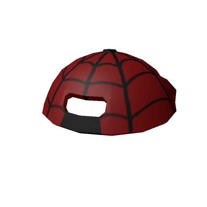 Blood Red Spider Web Cap