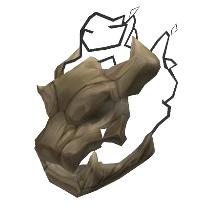 White Corrupted Flame God Head