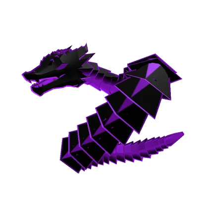 Dragon Cartoony Purple 