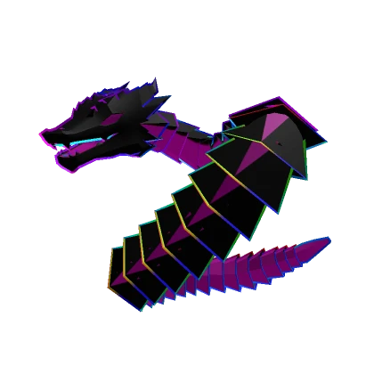 Dragon Cartoony Rainbow