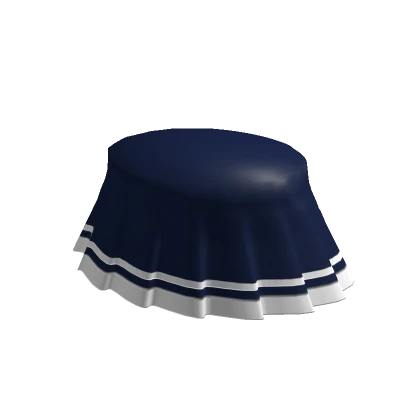 navy blue anime mini skirt