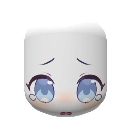 Crying Sad Fluffy Blue Eyes