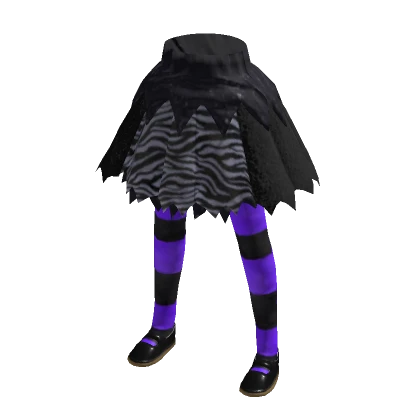 [Halloween] Witch Skirt Pupple